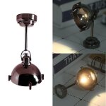 Plafonnier led miniature 1:12 avec interrupteur marche / arrt, luminaire dcoratif d'intrieur, idal ...