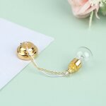 Plafonnier led miniature en verre pour maison de poup�e, lustre, accessoires de meubles, 1:12