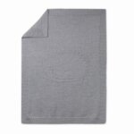 Plaid laine hérisson gris clair tartine et chocolat Plaid laine hérisson gris clair tartine et chocolat
