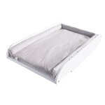 Plan a langer roba - taupe kariert - a mettre sur lits de bb - 49x82cm