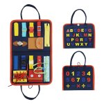 Planche d'activits pour tout - petits, jouets educatifs, sensoriels, comptences de base, motricit ...