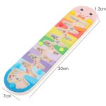 Planche en bois arc - en - ciel, grand sablier montessori, jouets sensoriels, cadeaux pour b�b�s, b�ton ...