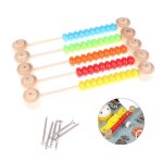 Planche de bricolage pour b�b�, 1 pi�ce, accessoires boulier, perles a choisir, puzzle fait maison, jouets ...