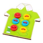 Planche a coudre pour enfants, bricolage, bouton d'enfilage, apprentissage des comp�tences de vie, outils ...
