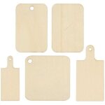 Planches a dcouper miniatures - 5 pcs - rico design bois