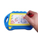 Planche a dessin magn�tique en plastique educatif pour enfants, planche d'�criture color�e, tableau noir ...