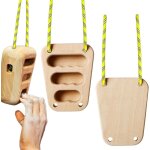 Planche d'escalade, 2 barrires d'escalade kit d'entranement en bois pour les doigts, pour la maison, ...