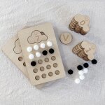 Planche de géométrie, nuage, moteur fin, jouet de tri pour enfants, filles, tout - petits Planche de géométrie, nuage, moteur fin, jouet de tri pour enfants, filles, tout - petits
