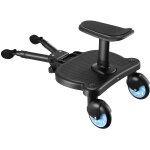 Planches a roulettes pour bb, planche pour poussette pour enfant avec support et fixation pour poussette ...