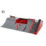 Planche a roulettes a doigts grande scène, bricolage mini parc figure skate plate - forme cascade rampe ... Planche a roulettes a doigts grande scène, bricolage mini parc figure skate plate - forme cascade rampe ...