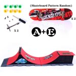 Planche a roulettes ultime pour enfants, pièces de rampe de skate park, jouets de pont de module, cadeaux ... Planche a roulettes ultime pour enfants, pièces de rampe de skate park, jouets de pont de module, cadeaux ...