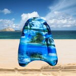 Planche de surf gonflable pour enfants, avec poignes, jouet de bain, amusant