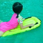 Planche de surf avec pompe portable, flotteur de piscine gonflable, boue de surf de plage, tapis flottant ...