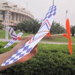 Planeur volant a lancer a la main en plastique, mod�le d'avion, jouet pour enfants, cadeau