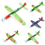 Planeur volant l�ger en mousse pour enfants, jouet educatif, 5 pi�ces