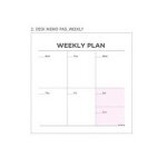 Planificateur de travail hebdomadaire et mensuel pour enfants, 1 pièce, mignon, journal intime, agenda ... Planificateur de travail hebdomadaire et mensuel pour enfants, 1 pièce, mignon, journal intime, agenda ...