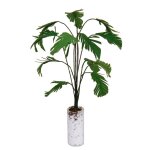 Plante banane verte en vase pour maison de poupée, 1 / 12, décor de salon de jardin miniature Plante banane verte en vase pour maison de poupée, 1 / 12, décor de salon de jardin miniature