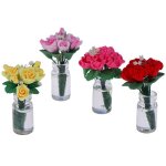 Planteur de fleurs miniatures en argile, echelle 1 / 12, pour maison de poup�e, plante de jardin, salon, ...