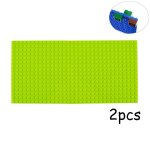 Plaques de base double face pour blocs de construction, briques en plastique, compatibles avec les blocs ...