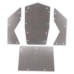 Plaque de drapage de panneau latral de capot pour camion de voiture axial wraith 1 / 10, pices de ...