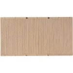 Plaque en plastique h0 imitation bois - autre