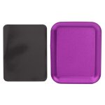 Plaque de plateau magnétique pour petites pièces, vis, écrous de rangement, boulons à vis (violet) Plaque de plateau magnétique pour petites pièces, vis, écrous de rangement, boulons à vis (violet)