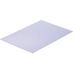 Plaque de polystyrne blanc (epaisseur 4 mm) modelcraft - reely