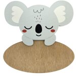 Plaque de porte personnalisable koala