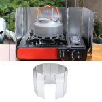 Plaques de protection contre le vent pour pique - nique, 10 pices, pare - brise pliant pour cuisinire ...