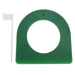 Plaque de putter en plastique de tasse de mise de pratique de golf avec des aides d'entraîneur d'intérieur ... Plaque de putter en plastique de tasse de mise de pratique de golf avec des aides d'entraîneur d'intérieur ...