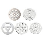 Plaque de trous pour viande en acier inoxydable, pour hachoir a aliments, pices de machines, accessoires ...