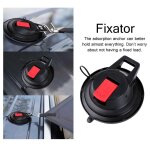 Plaque de ventouse sous vide robuste, ancre de b�che de camping, accessoire pour auvent lat�ral de voiture, ...