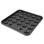 Plastique durable snooker table de billard support de rangement 22 balles plateau bote billards fournitures ...