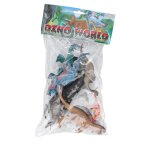 Plastique haute simulation dinosaure mod�le enfants enfants animal jouet cadeau de no�l (8pcs)