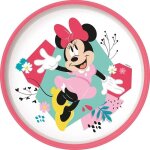 Plat cuisines tataway assiette plate en plastique blanche et rose disney minnie mouse pour filles avec ... Plat cuisines tataway assiette plate en plastique blanche et rose disney minnie mouse pour filles avec ...