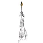 Plate - forme de parapluie à 12 lames, plate - forme de pêche multi - leurres et appâts avec émerillons, ... Plate - forme de parapluie à 12 lames, plate - forme de pêche multi - leurres et appâts avec émerillons, ...
