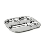 Plateau compartimente inox Plateau compartimente inox