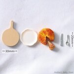 Plateau a d�couper les aliments et les g�teaux, accessoires de cuisine pour maison de poup�e 1:12, plateau ...