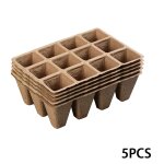 Plateaux de germination pour graines, outils de plantation pour plantes de jardin, fleurs et légumes Plateaux de germination pour graines, outils de plantation pour plantes de jardin, fleurs et légumes