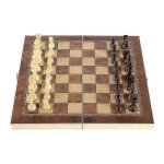 Plateau pliant de jeu d¿echecs en bois de 9, 4 pouces, ensembles de plateaux portables faits a la main ... Plateau pliant de jeu d¿echecs en bois de 9, 4 pouces, ensembles de plateaux portables faits a la main ...