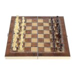 Plateau pliant de jeu d¿echecs en bois de 9, 4 pouces, ensembles de plateaux portables faits a la main ... Plateau pliant de jeu d¿echecs en bois de 9, 4 pouces, ensembles de plateaux portables faits a la main ...