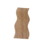 Plateau de service pour maison de poupe 1:8, accessoires de maison de poupe, mini plateau en bois pour ...