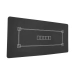 Plateau de table de poker 70 x 35 pouces - duoku - tapis de poker pliable - pour 6 a 8 joueurs - pour ... Plateau de table de poker 70 x 35 pouces - duoku - tapis de poker pliable - pour 6 a 8 joueurs - pour ...