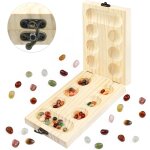 Play - mancala jeu de socit - kalaha - jeu de pierres - jeu de stratgie - bois naturel epais + belles ...
