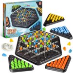 Play - triggle jeu, jeus de triangle en chane avec elastique, portable jeus de stratgie pour enfant, ...