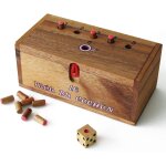 Play - le trou du cochon jeu de socit familial / de voyage d' apro en bois massif de 2 a 6 joueurs, ...