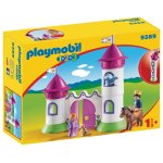 Playmobil 1. 2. 3 9389 - chteau de princesse avec tours empilable