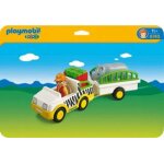 Playmobil 123 6743 - transport de rhinocéros Playmobil 123 6743 - transport de rhinocéros