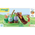 Playmobil 123 71317 - disney winnie l'ourson et tigrou avec jardin d'abeilles