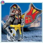 Playmobil - 4646 - les chevaliers - chevalier noir Playmobil - 4646 - les chevaliers - chevalier noir